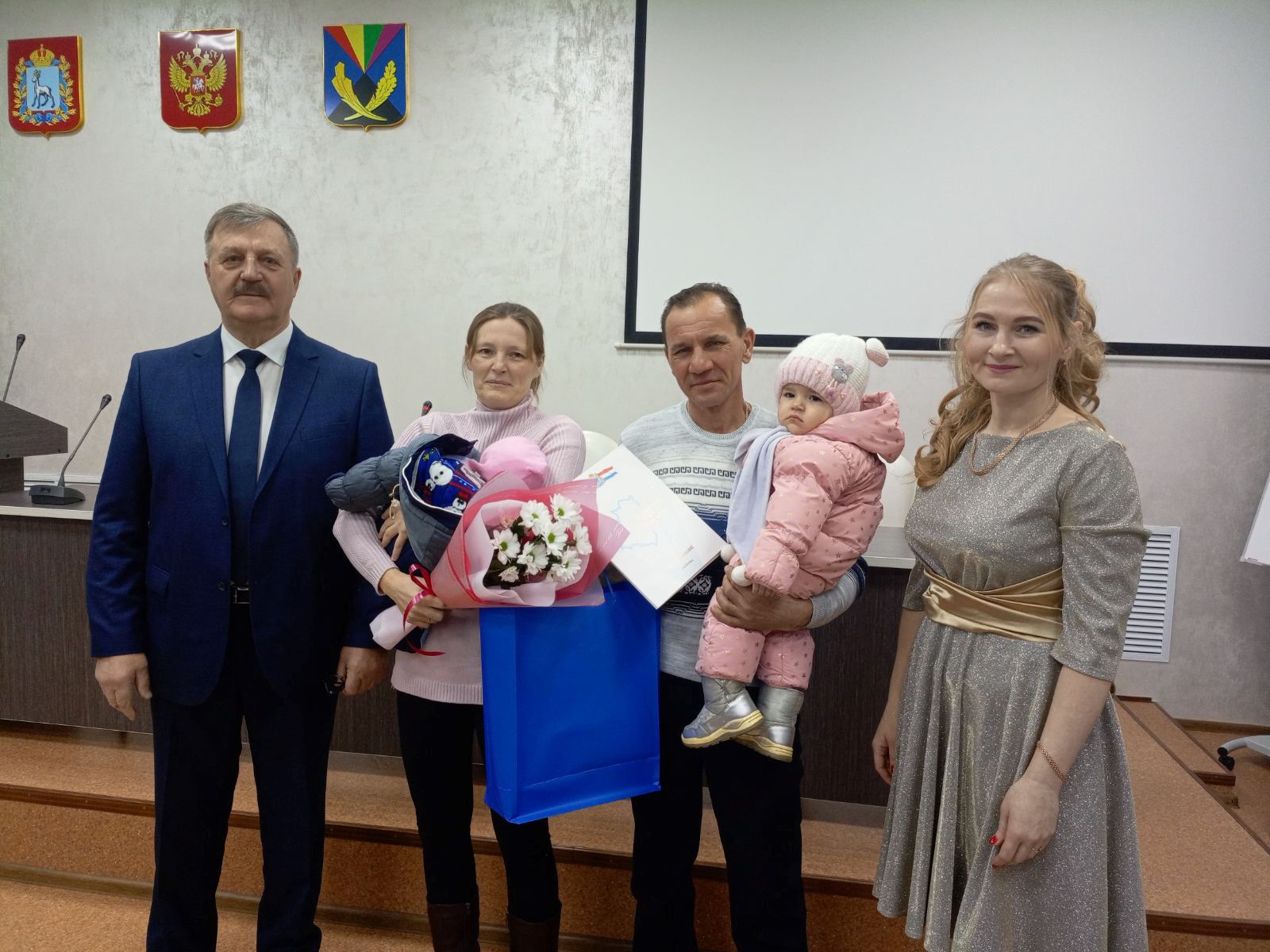 Торжественный обряд имянаречения в м.р. Челно-Вершинский